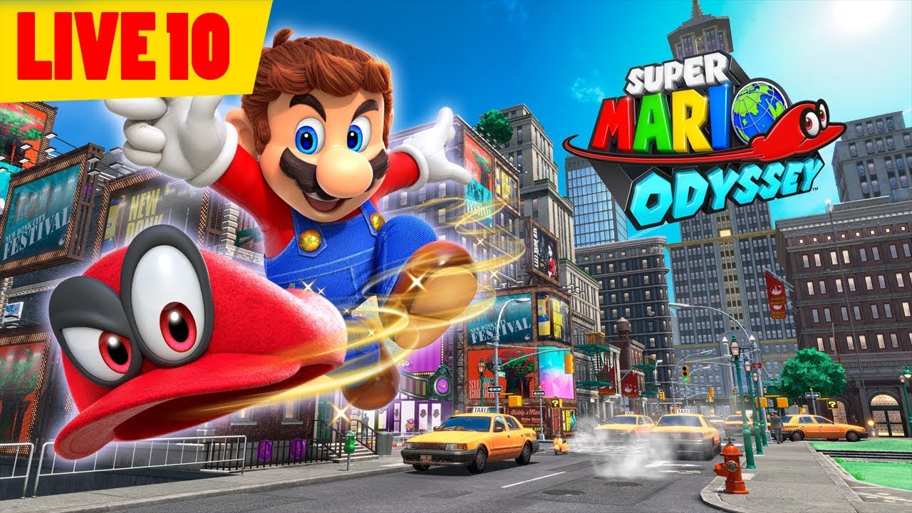 LIVE SUPER MARIO ODYSSEY Parte 10