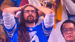 Angry Detroit Lions Fans Reaction To Loss Against Washington Commanders