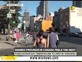 33 die of heat stroke in Canada! 34 degrees