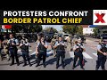 LIVE | Protesters Confront US Border Patrol Chief After Detention Incident in Chicago | NewsX
