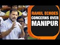Rahul Gandhi echoes concern over Manipur | Politics killed India in Manipur | News9