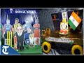 Ganesh Pandal constructed in Hyderabad on theme of ISRO's lunar mission Chandrayaan-3