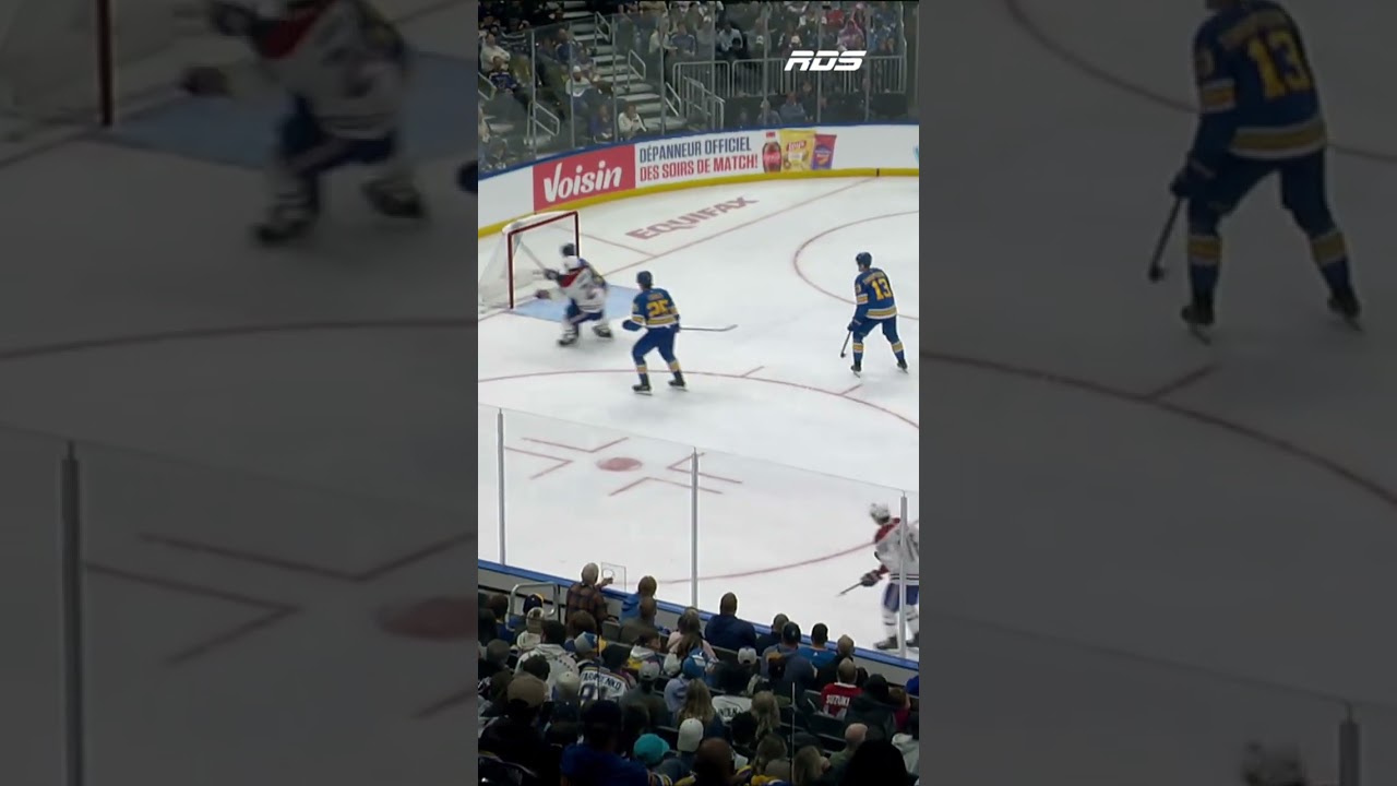 Aviez-vous entendu Zachary Bolduc parler en français à Phillip Danault dans le match face aux Blues?