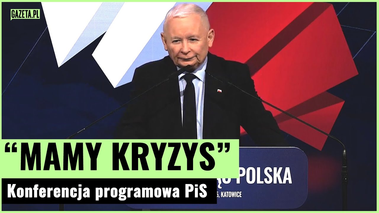 Przemówienie Kaczyńskiego podczas konferencji programowej PiS. "Chcą nam zabrać państwo" | Gazeta.pl