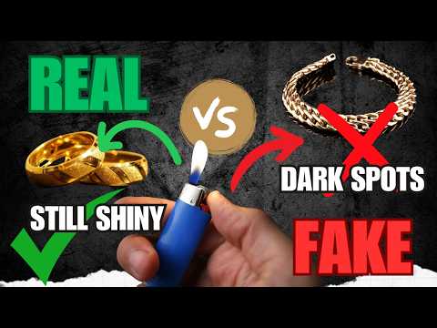 How to Test Gold With a Lighter (Real vs Fake) ✅ ❌