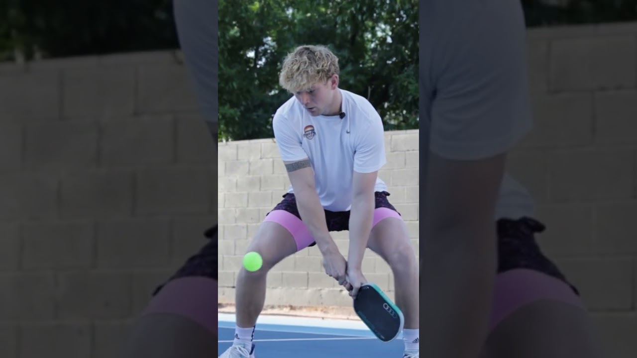 Learn the Twoey dink from #pickleball