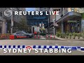 LIVE: Sydney Opera House illuminated with black ribbon for mall stabbing victims
