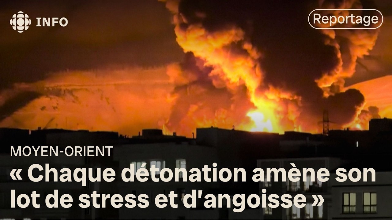 Moyen-Orient : prisonniers des bombes, des Iraniens témoignent