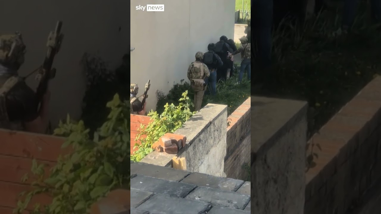 Counter terror officers raid property