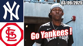 New York Yankees vs St. Louis Cardinals Game Highlights Mar 9, 2025 | MLB Highlights 2025