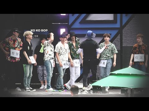 170724 울산 썸머 페스티벌 카메라 리허설 - Ko Ko Bop KAI