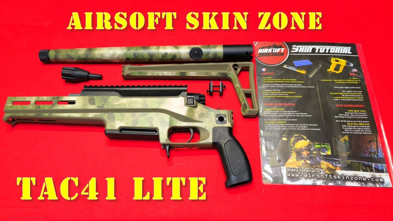 Gear - Airsoft Skin Zone - Kit pour TAC41 Lite [French]