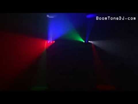 Vidéo BoomToneDJ - Quattro Scan LED