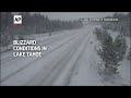 Snowy conditions blanket California  - 00:29 min - News - Video