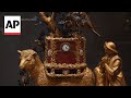 Chinese clockwork treasures from Chinas Forbidden City on display in London