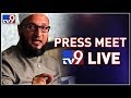 Asaduddin Owaisi Press Meet After Meeting KCR- MIM-TRS alliance