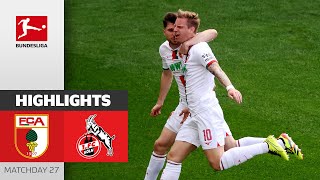 Köln Forces Remis in Augsburg! | FC Augsburg — 1. FC Köln 1-1 | Highlights | MD 27 23/24