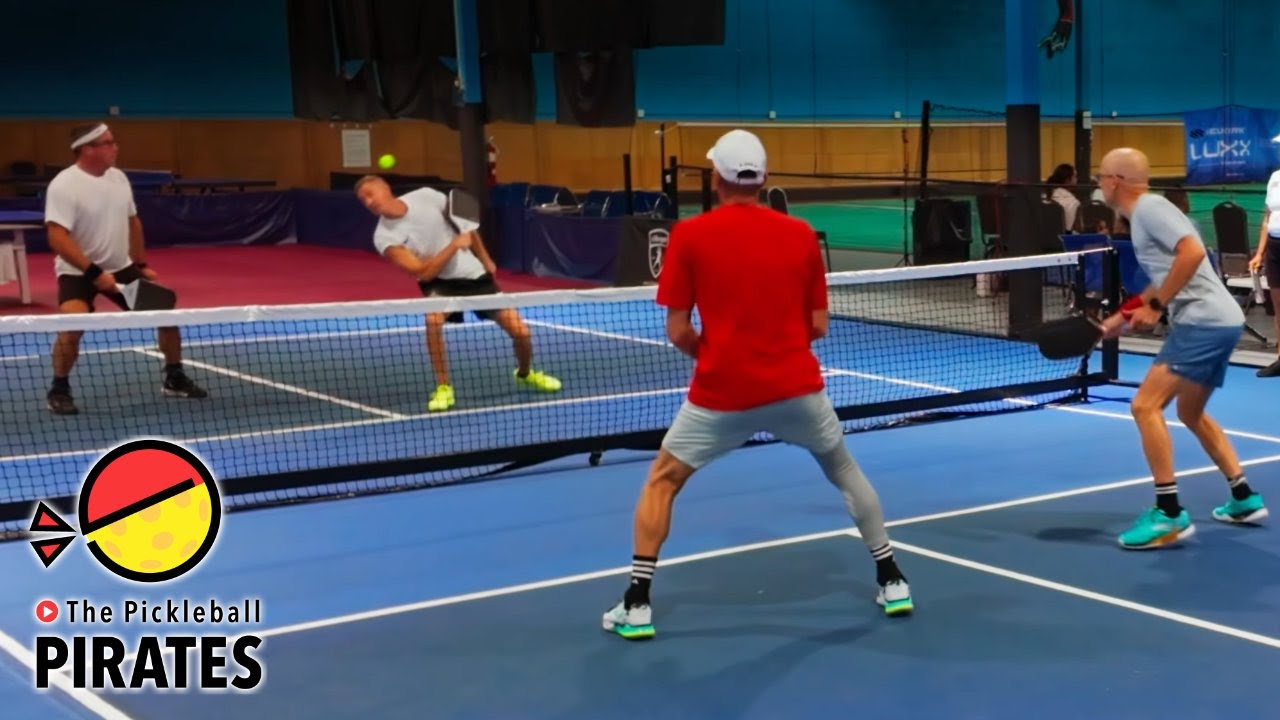 Gold Medal Match at OAP Indoor High Roller Doubles Moneyball Latest Pickleball Tournament