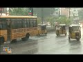 Heavy Rain Drenches Hyderabad, Telangana, Causing Disruption | News9  - 02:14 min - News - Video