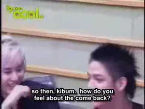 Heechul imitates Kibum again.