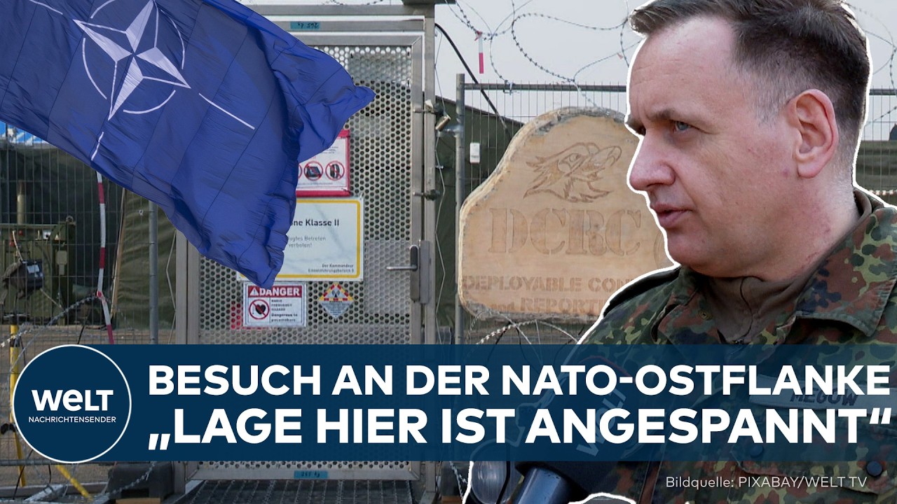 BUNDESWEHR AN DER OSTFLANKE: Besuch im wachsamen Auge der NATO! – „Lage hier ist angespannt!“