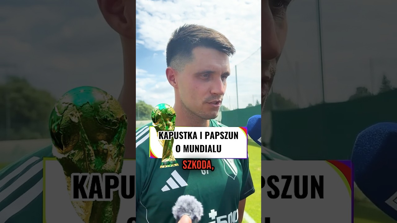 Kapustka i papszun zapytani o mundial. legia weźmie pomysły? #shorts