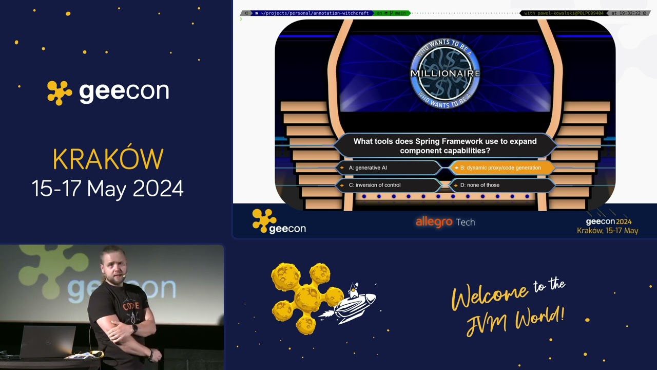 GeeCON 2024: Paweł Kowalski - Breaking the Spring Framework's code: annotation's witchcraft