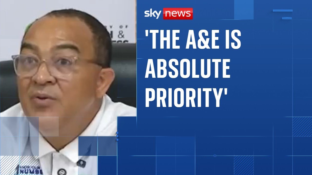 Jamaican minister says 'A&E absolute priority' after Hurricane Melissa wreaked havoc across island