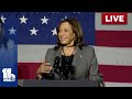 LIVE: VP Harris speaking in Maryland to announce help for homebuyers - wbaltv.com