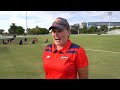 Samantha Betts speaks following her 5fer vs Western Australia - 02:21 min - News - Video