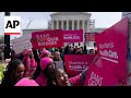 Protesters speak out about abortion medication at Supreme Court