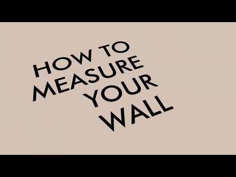 How to Measure your Walls for Wallpaper Murals