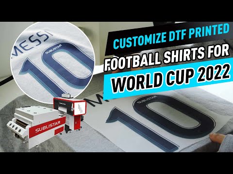 Customize DTF Printed ?Football Shirts for World Cup 2022?