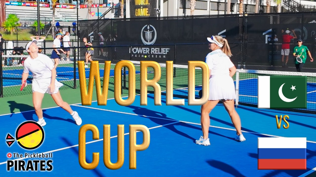 Pickleball World Cup 2025: Pakistan vs Russia Pool Match