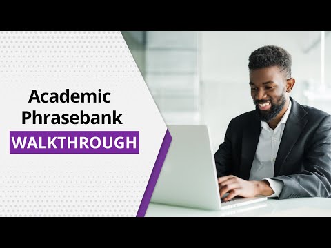 Trinka's Free Academic Phrasebank