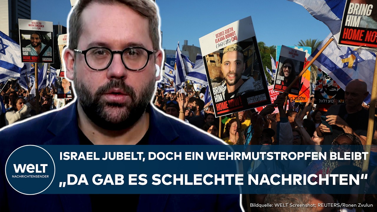NAHOST: Israel jubelt! Die Geiseln kommen frei! Doch es gibt schlechte Nachrichten von der Hamas