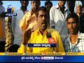 TDP Activist walks 8 kms on knees at Anantapur