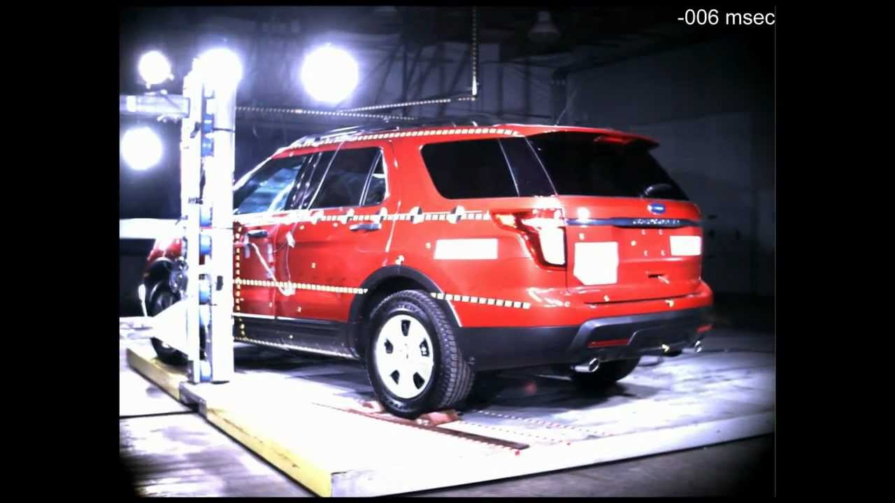 2012 Ford explorer crash test #7
