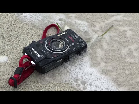 video Olympus Tough TG-5 Digitalkamera (12 MP, 25-100mm 1:2,0 Objektiv, GPS, Manometer, Temperatursensor, Kompass) schwarz