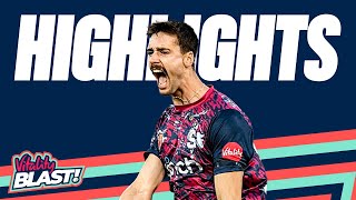 Brilliant Breetzke, Broad & Bowlers! | Northants v Birmingham - Highlights | Vitality Blast 2025