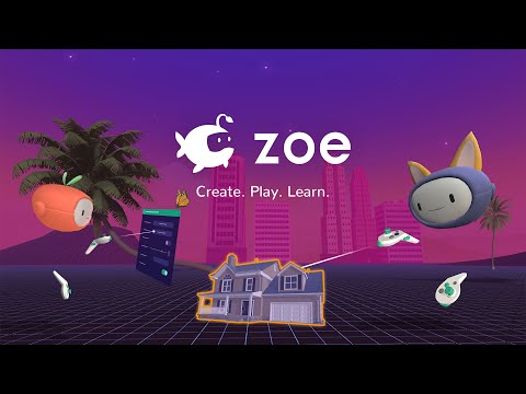 Zoe enables anyone, regardless of their technical know-how, to create immersive virtual environments for collaboration, entertainment, learning and more