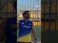 MS Dhoni Goes Extra Mile for IPL Fans, Painting Seats at Chepauk Stadium