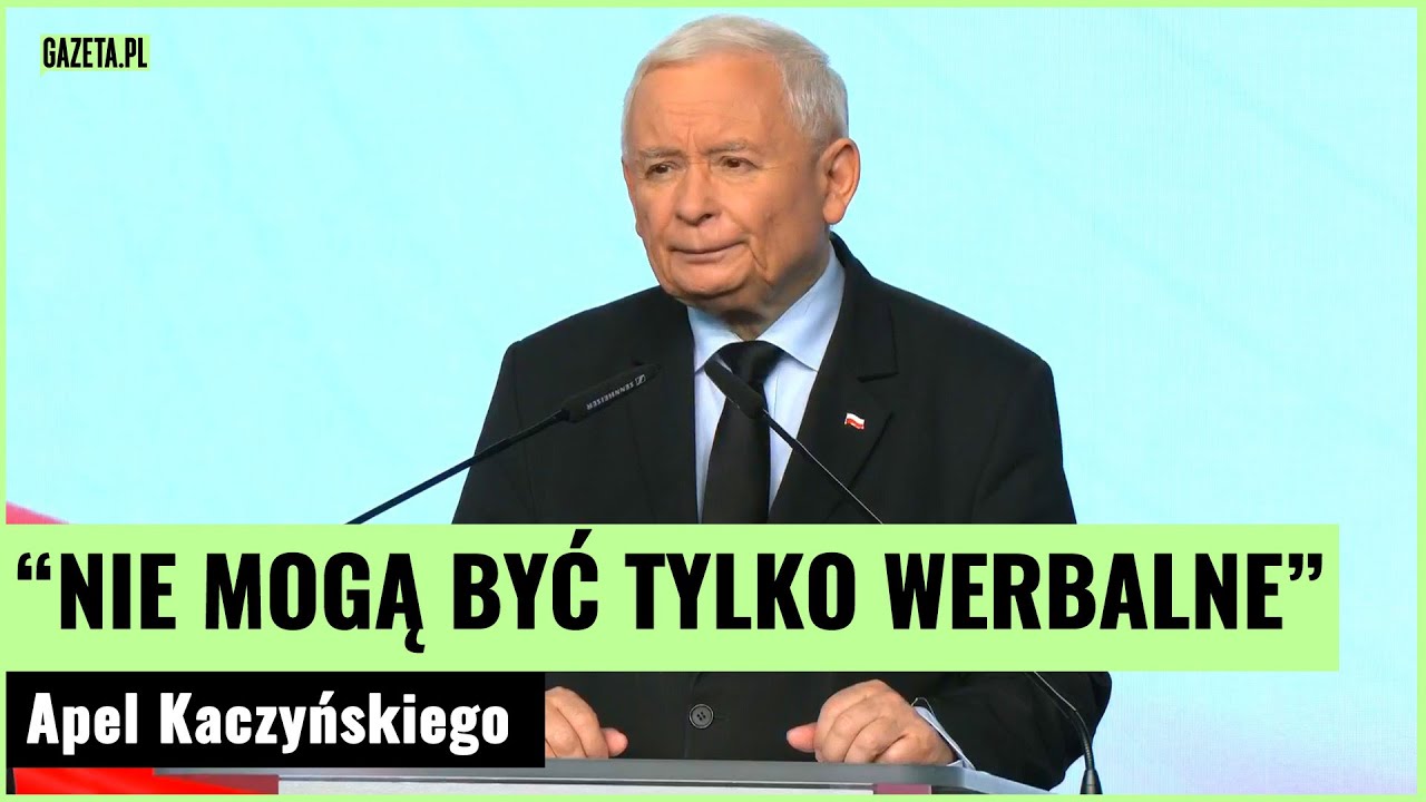 Kaczyńskiego wezwał do protestów przeciw migrantom! Zdecydowany apel | Gazeta.pl