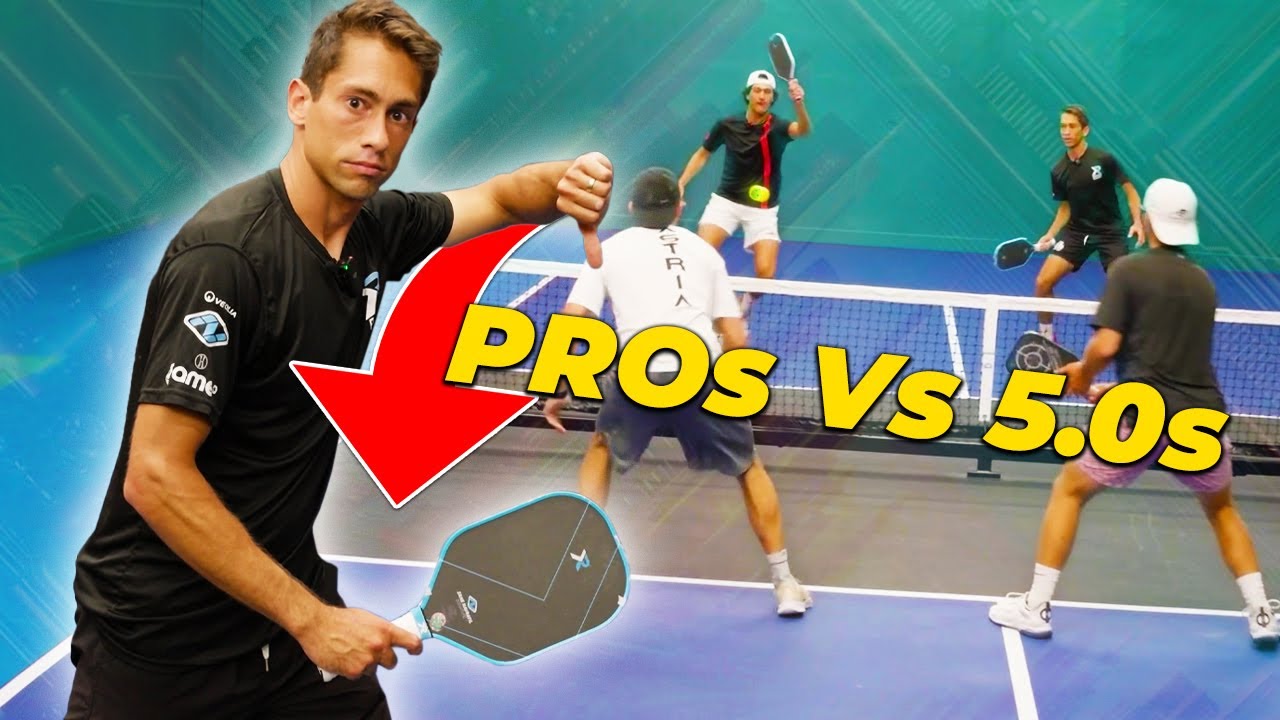 No BACKHANDS Allowed! Pros vs 5.0s
