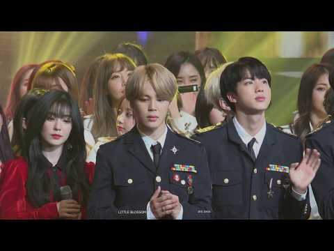 171229 가요대축제 ending 사랑해 그리고 기억해(#JIMIN)