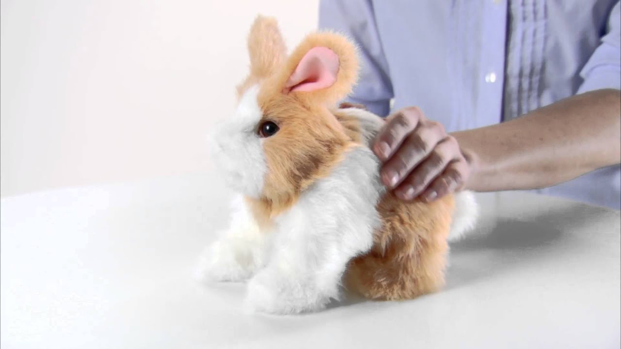 FurReal Friends Hop 'n Cuddle Bunnies Rabbit Toy - Suitable for Ages 4 ...