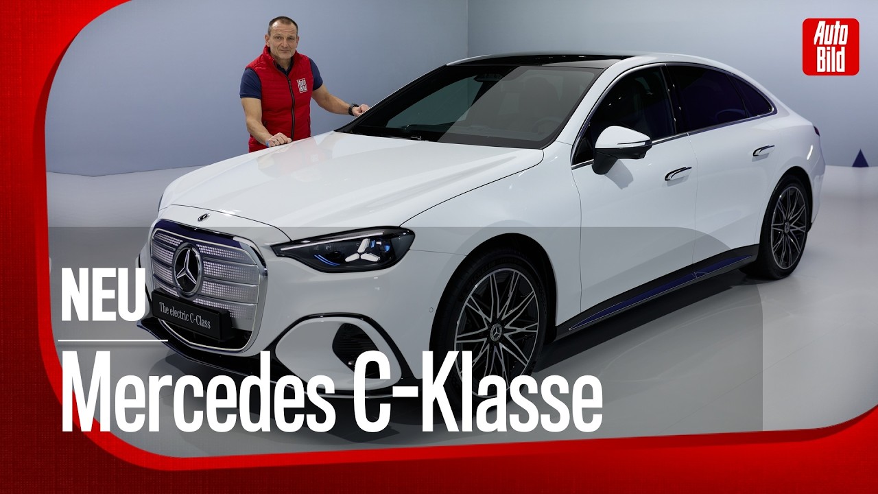 Elektrische Mercedes C-Klasse enthüllt: Ist das der neue 3er-Killer?