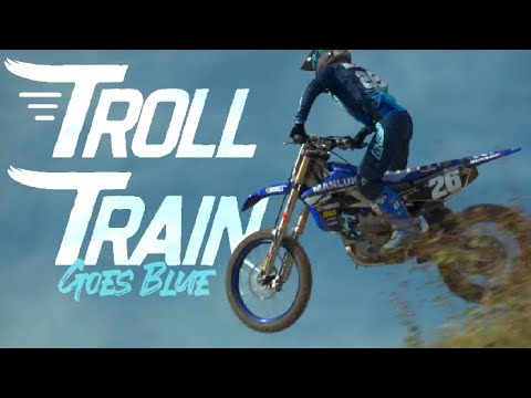Troll Train - Goes Blue