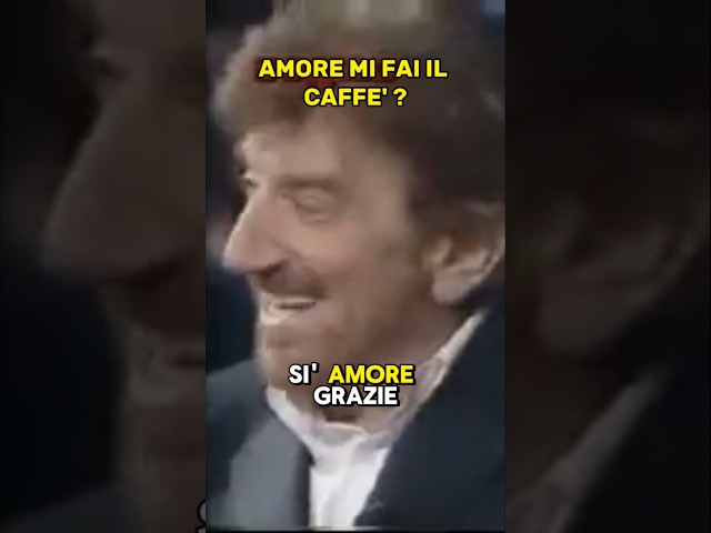 PROIETTI: AMORE MI FAI IL CAFFE? 🤣