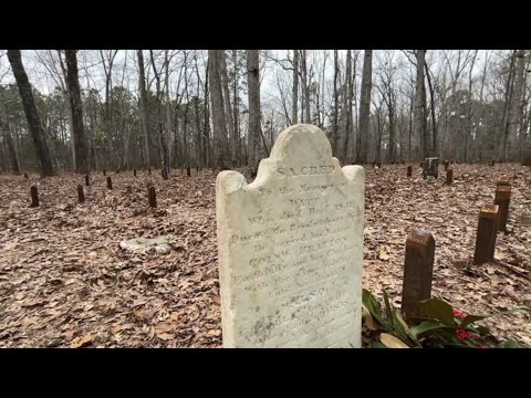 screenshot of youtube video titled Historic Brattonsville's Enslaved Ancestral Burial Ground